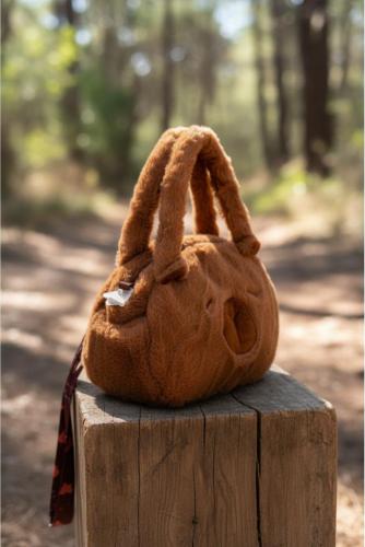 Cartera Peluche Capibara Mayorista Tendencia Kawaii Bolso Suave con Correa - Miniatura 7