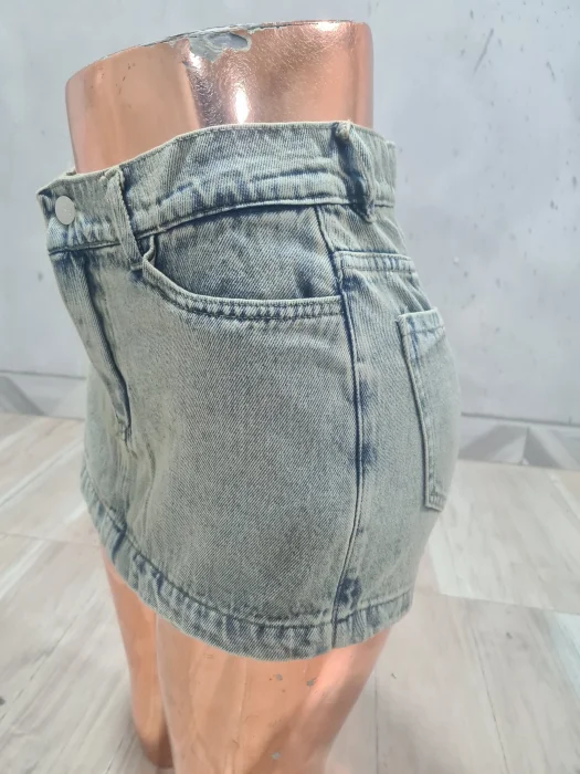 Short Pollera  Rigido Matizado