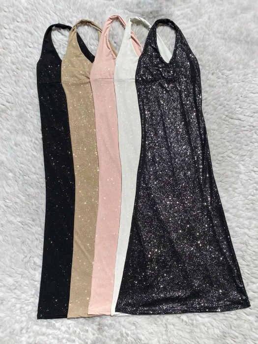 Vest Largo Marilyn con Glitter Brillos