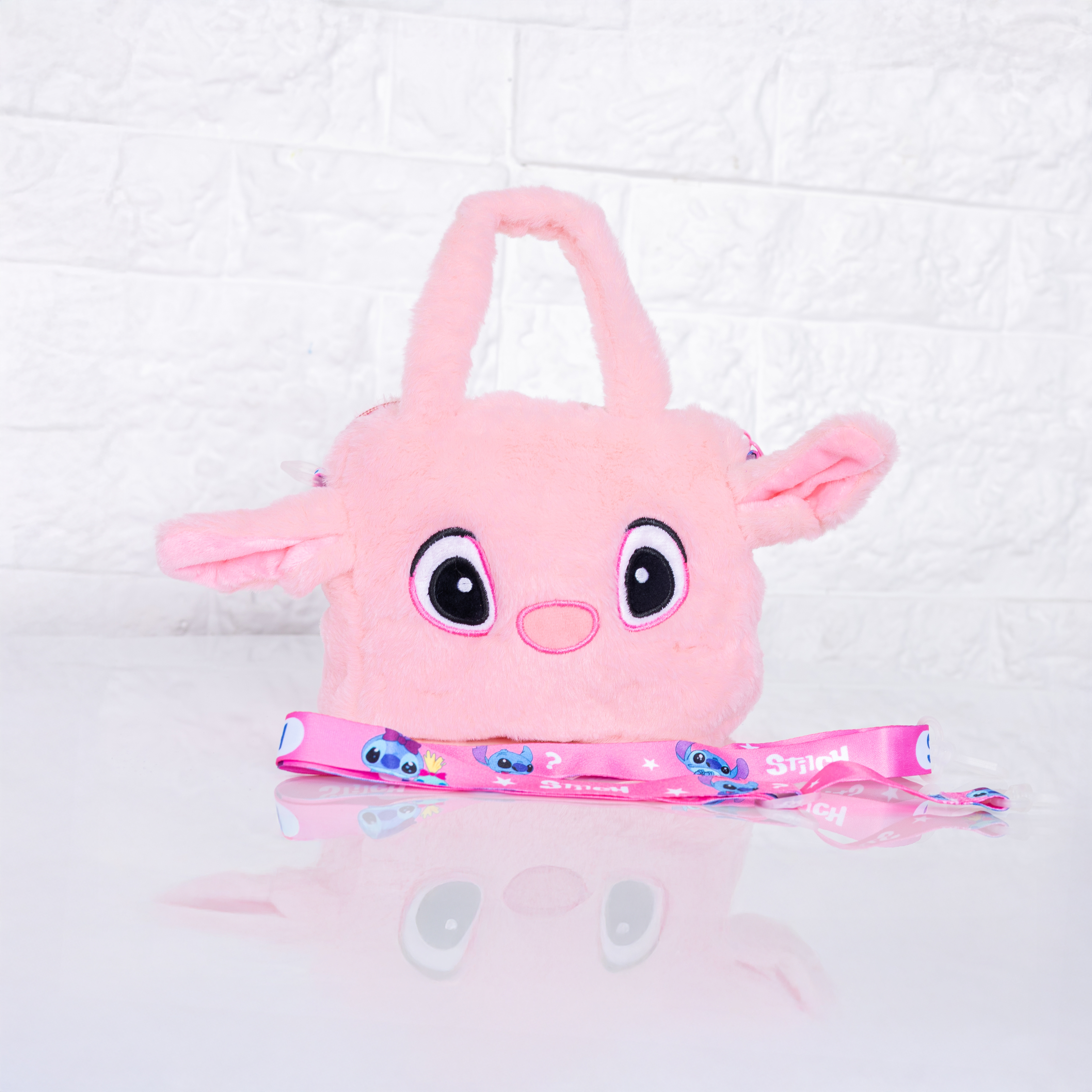 Cartera Peluche Angela Stitch Rosa Nenas Accesorio Infantil Suave Moderno Tendencia - VS240197.jpg