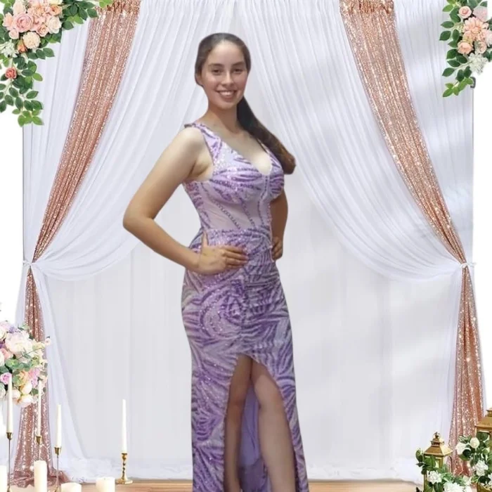 Vestidos D Lentejuelas  Fiesta