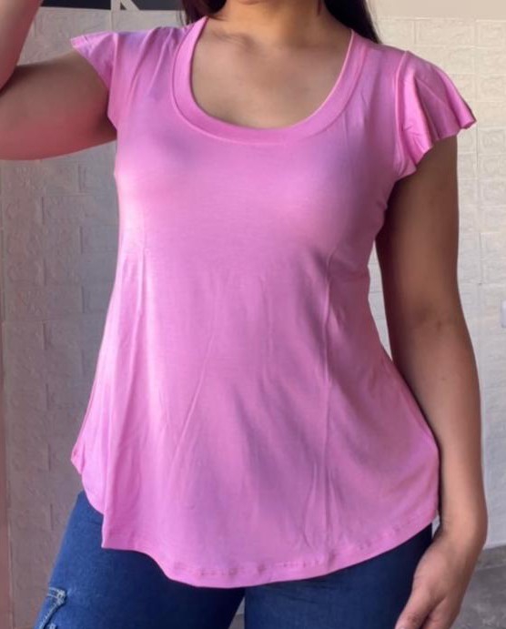Musculosas de Modal Viscosa con Bolado en el Hombro - Imagen 1