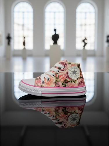 Zapatillas Botitas Infantiles Nenas Cordones Estampadas Livianas Cómodas Modernas - Miniatura 7