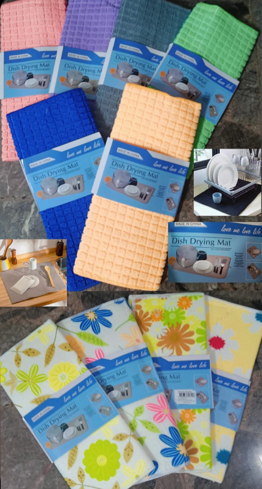 Seca Platos Lisas y Estampadas - Imagen 1