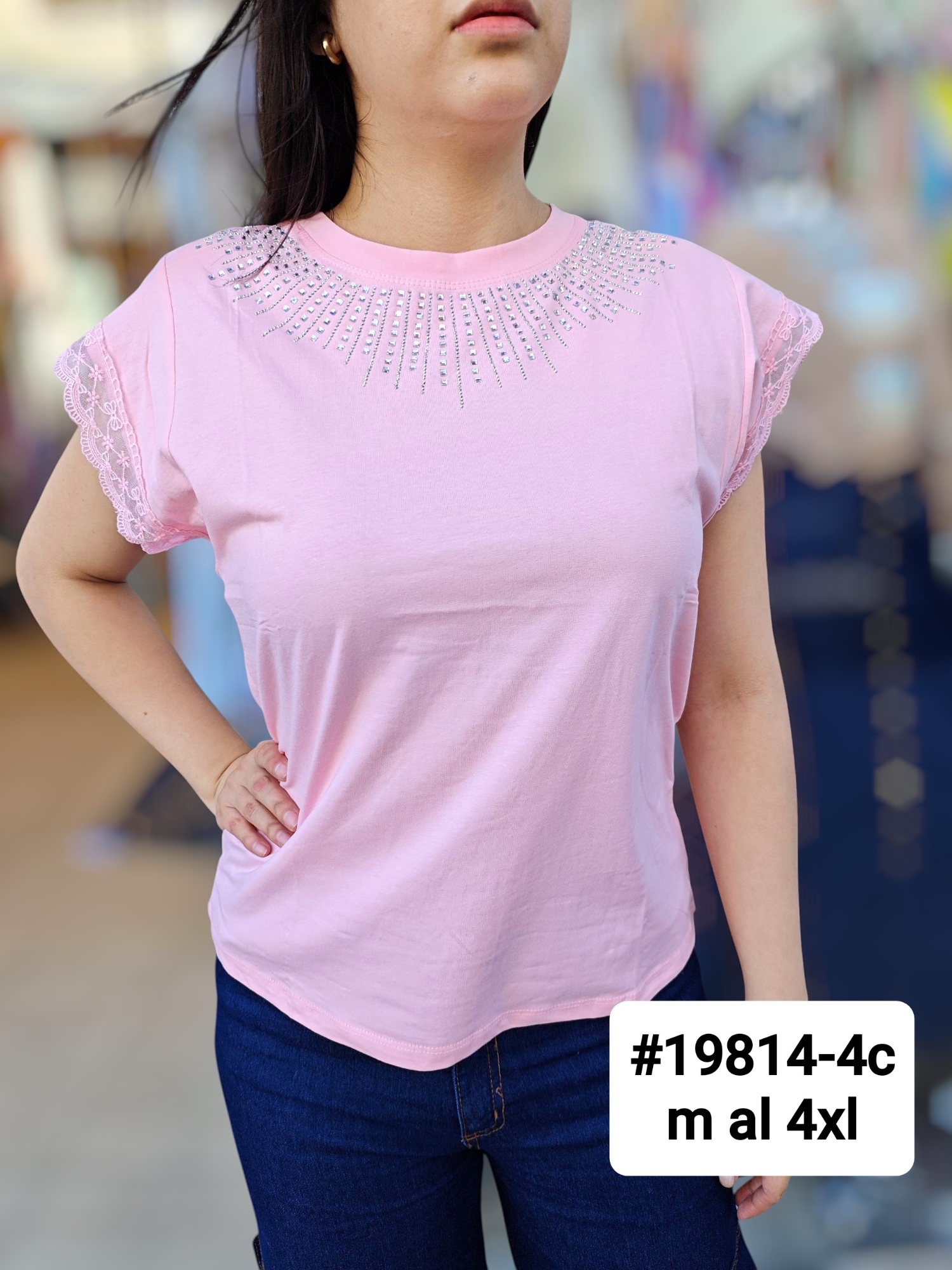 Remeras de Algodón y Broderie - Imagen 2