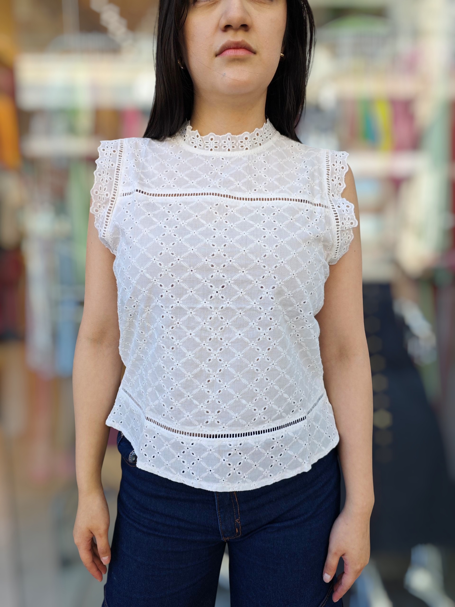 Remeras de Algodón y Broderie - Imagen 3