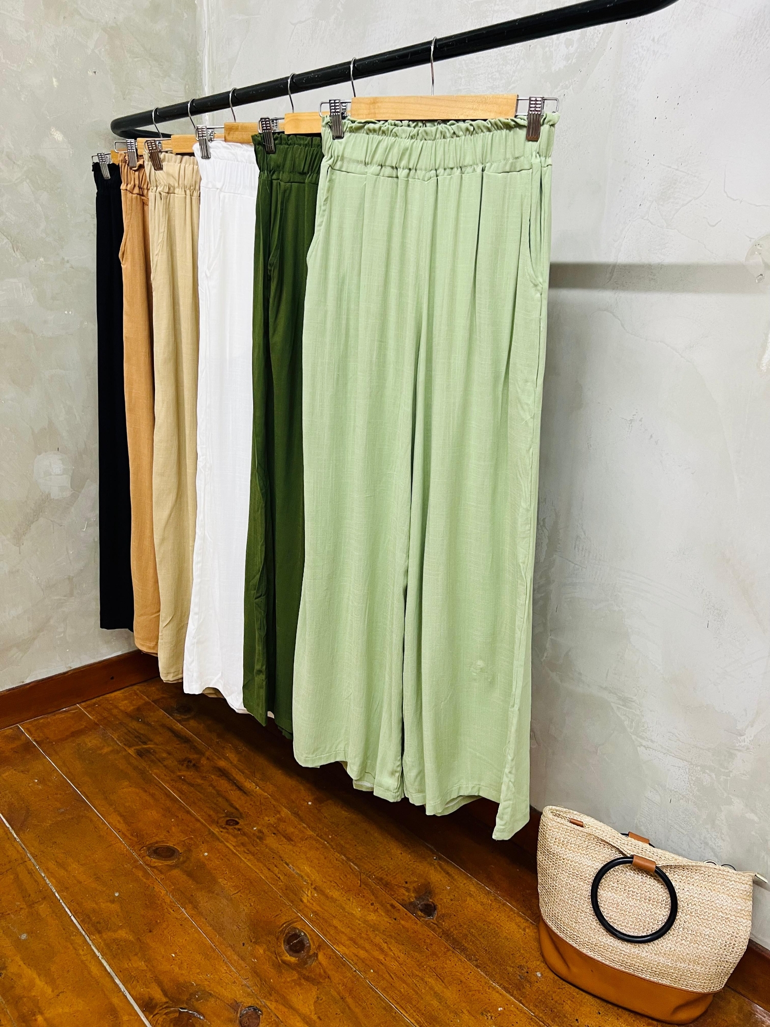 Pantalon de Lino Maxi Palazo - Imagen 2