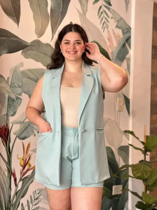 Chaleco Largo Plussize