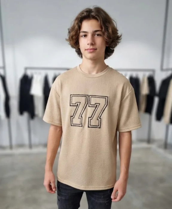Remeras Teens (hawái Bordado)