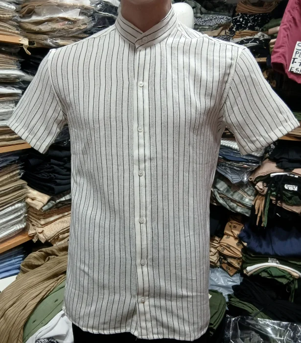 Camisa Hombre de Lino Spandex