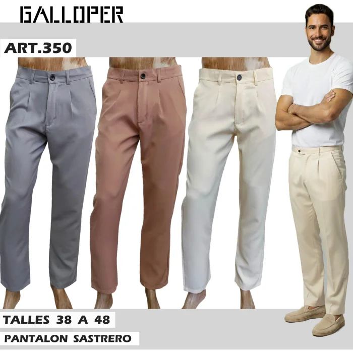 Pantalon  Sastrero Crep