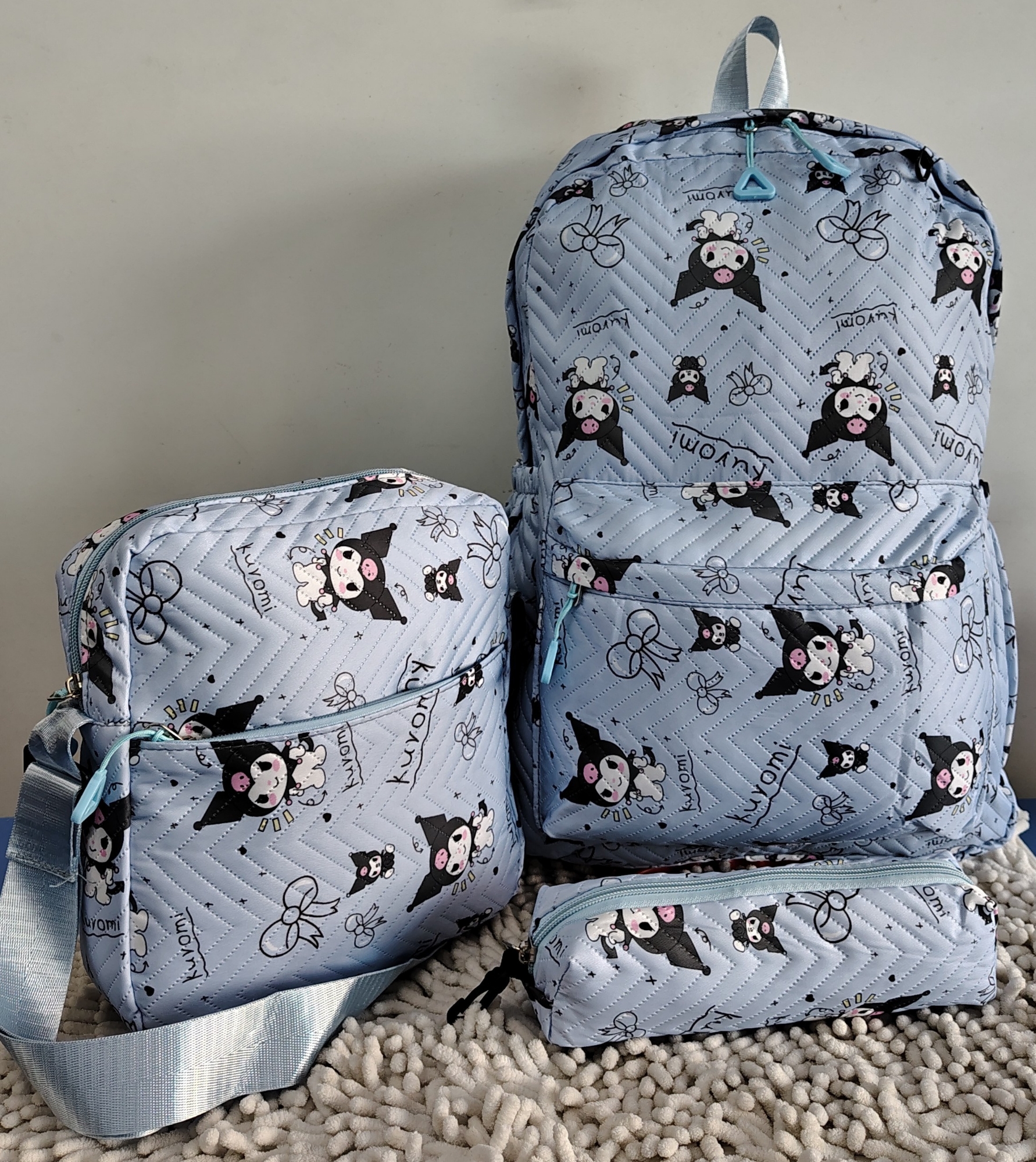 Mochila Grande Trae Bolsito y Cartuchera - Imagen 6