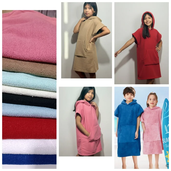 Poncho Cambiador Toalla Microfibra Secado Rápido Ideal para Playa!!!