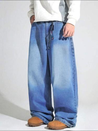 Jean Baggy Pantalon Ancho Denim Moda 2000's Hombre Y2k Mayoristas Hotsale - Miniatura 2