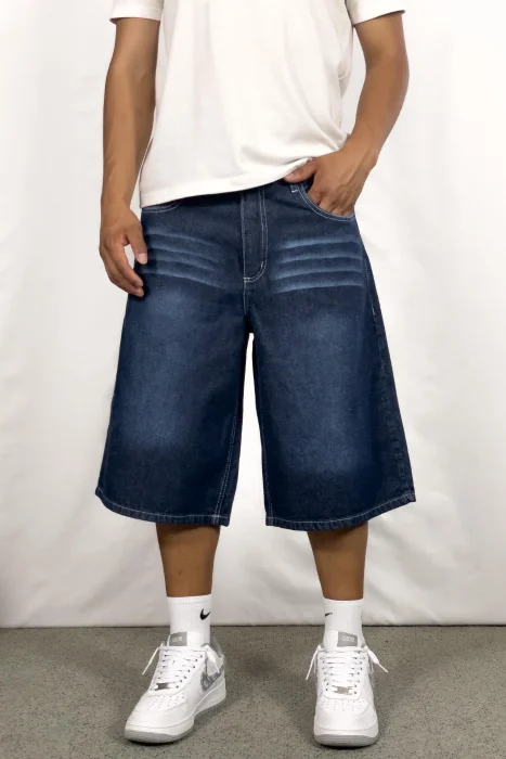 Bermuda Baggy Azúl