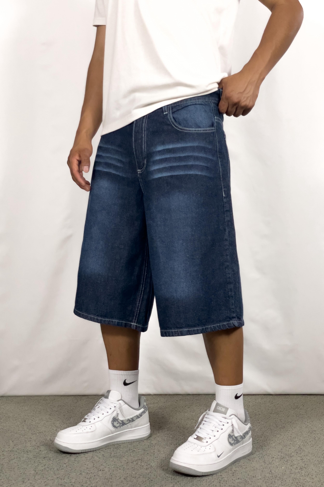 Bermuda Baggy Azúl - Imagen 2