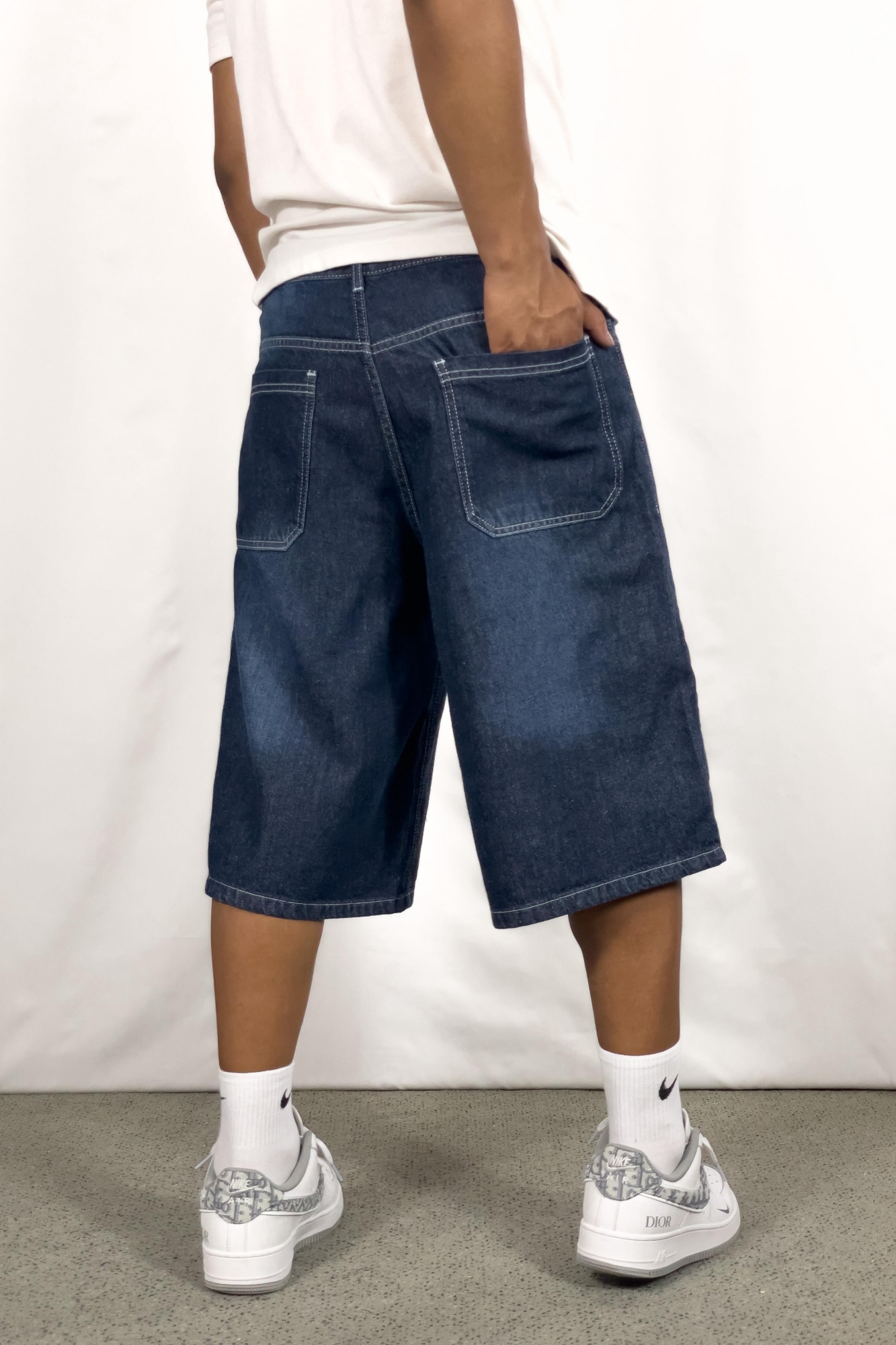Bermuda Baggy Azúl - Imagen 3