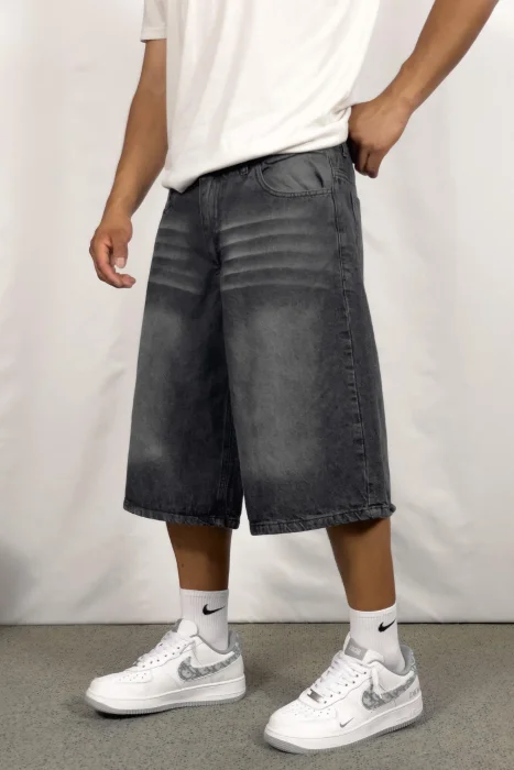 Bermuda Baggy Gris Loc Big