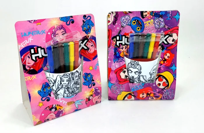 Tazas para Pintar Guerreras K Pop Huntrix