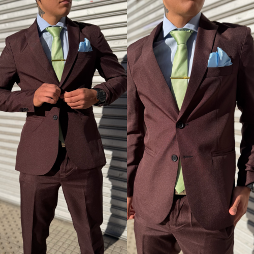 Traje  Corte Inglés de Hombre Azul Francia