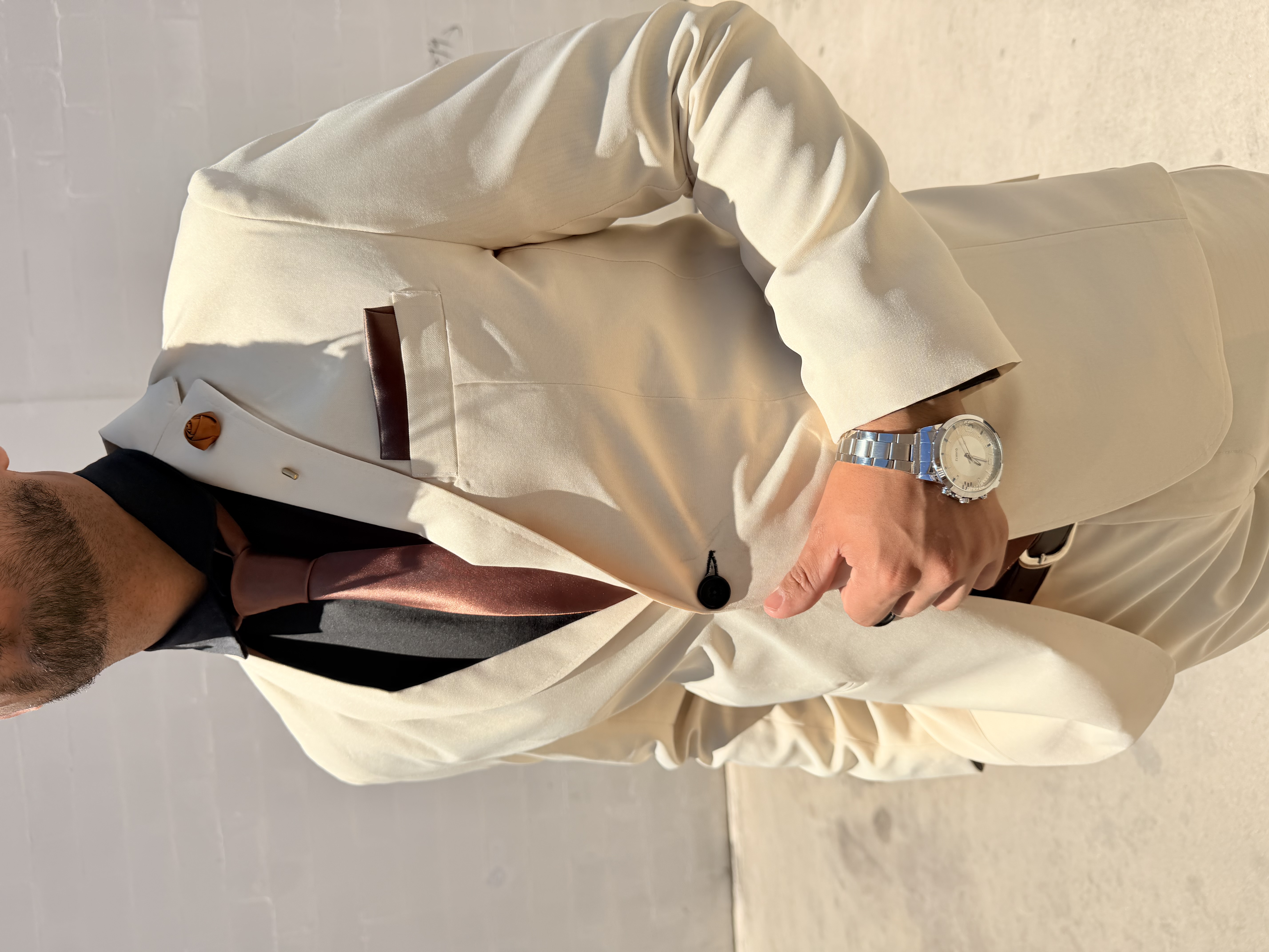 Traje Beige de Hombre Corte Inglés 2 Piezas - IMG_4680.jpeg