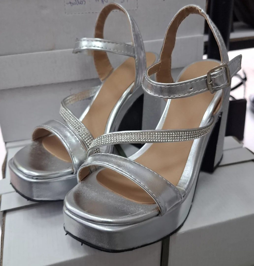 Sandalias Luz Plata - Imagen 1