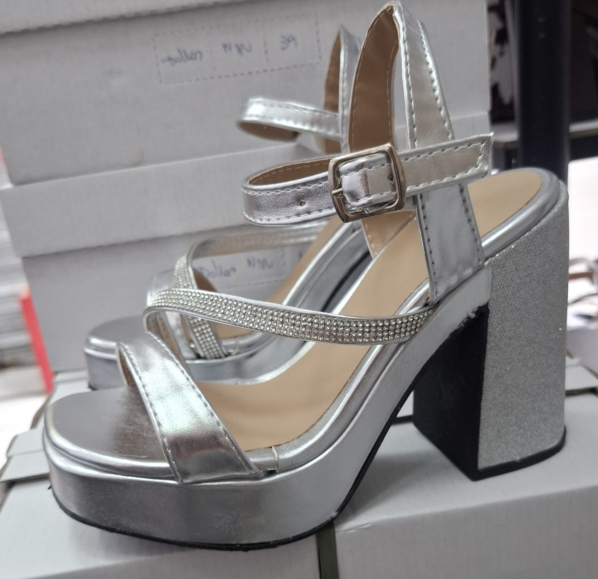 Sandalias Luz Plata - Imagen 2