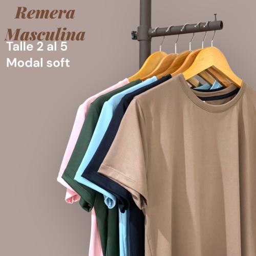 Remera Modal Soft Hombre