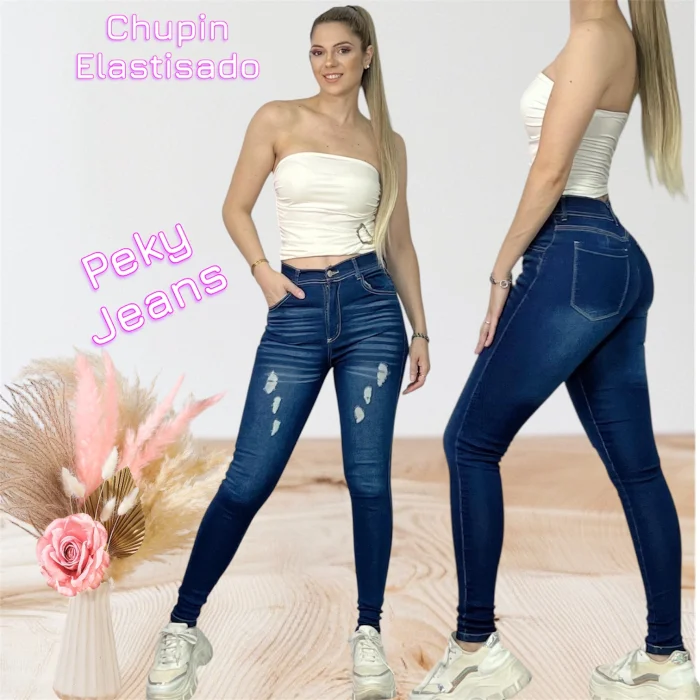 Jeans Chupin Elastisado