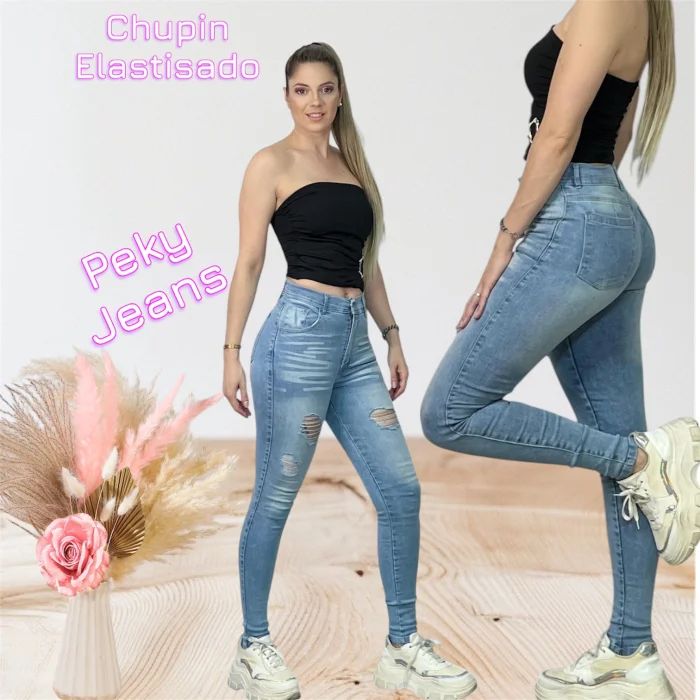 Jeans Chupin Elastisado