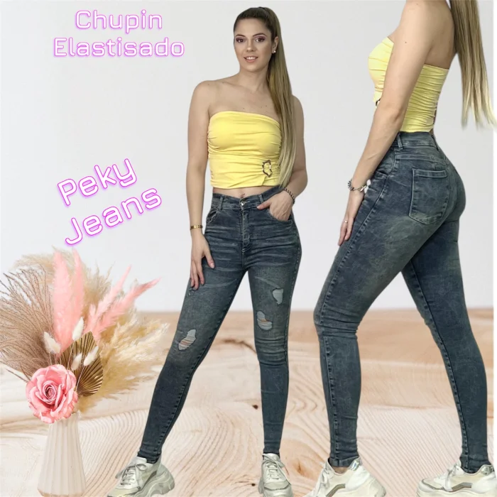 Jeans Chupin Elastisado