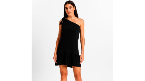 Vestido de Fiesta con Lazo