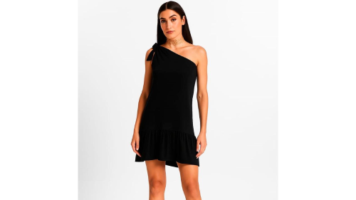 Vestido de Fiesta con Lazo