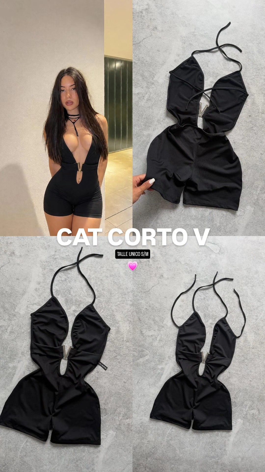 Catsuit Corto Hebilla V - Imagen 7