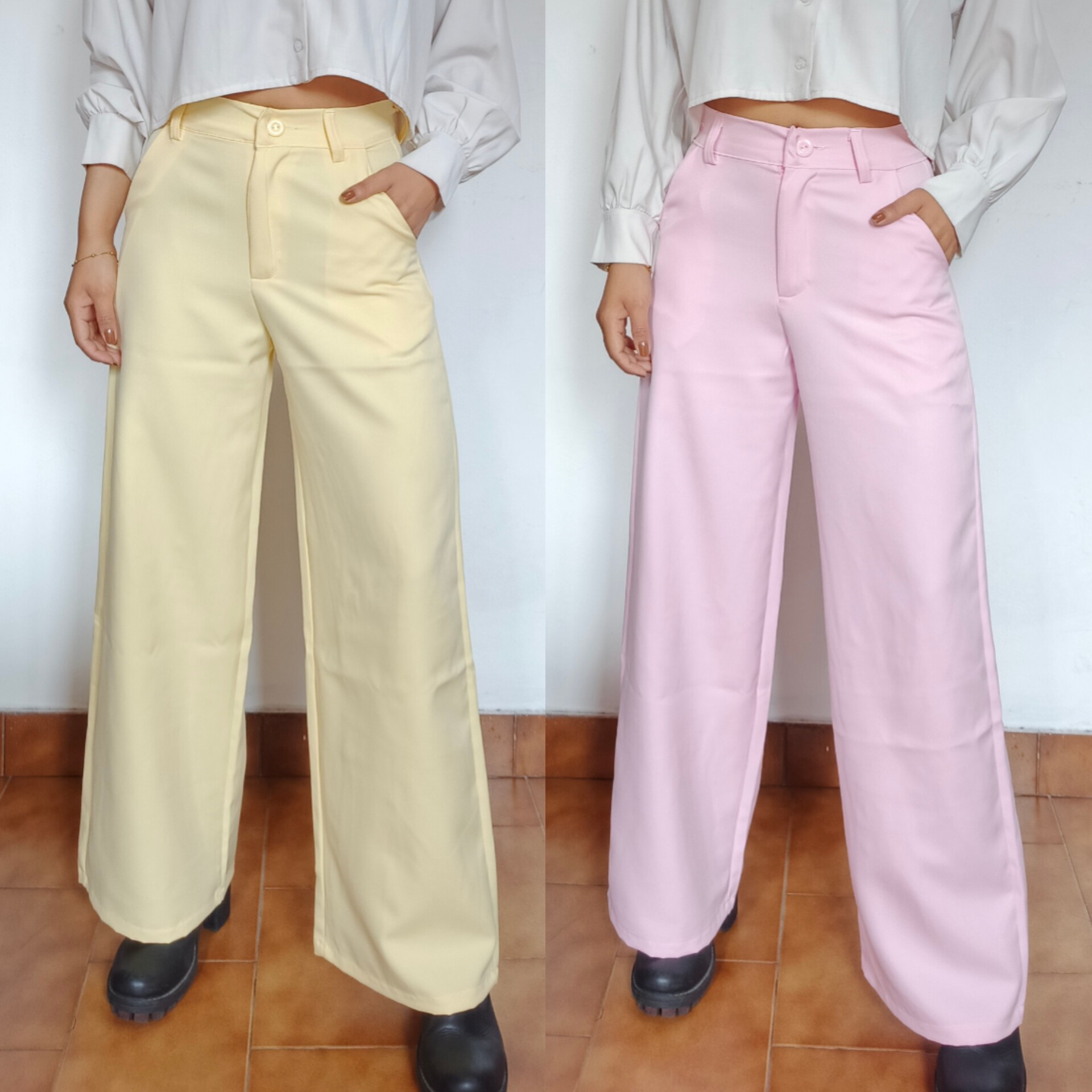 Pantalón Sastrero Crep ( Wid Leg) - Imagen 2