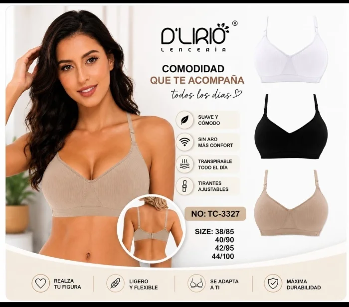 Corpiño D'lirio Art. No:tc-3327