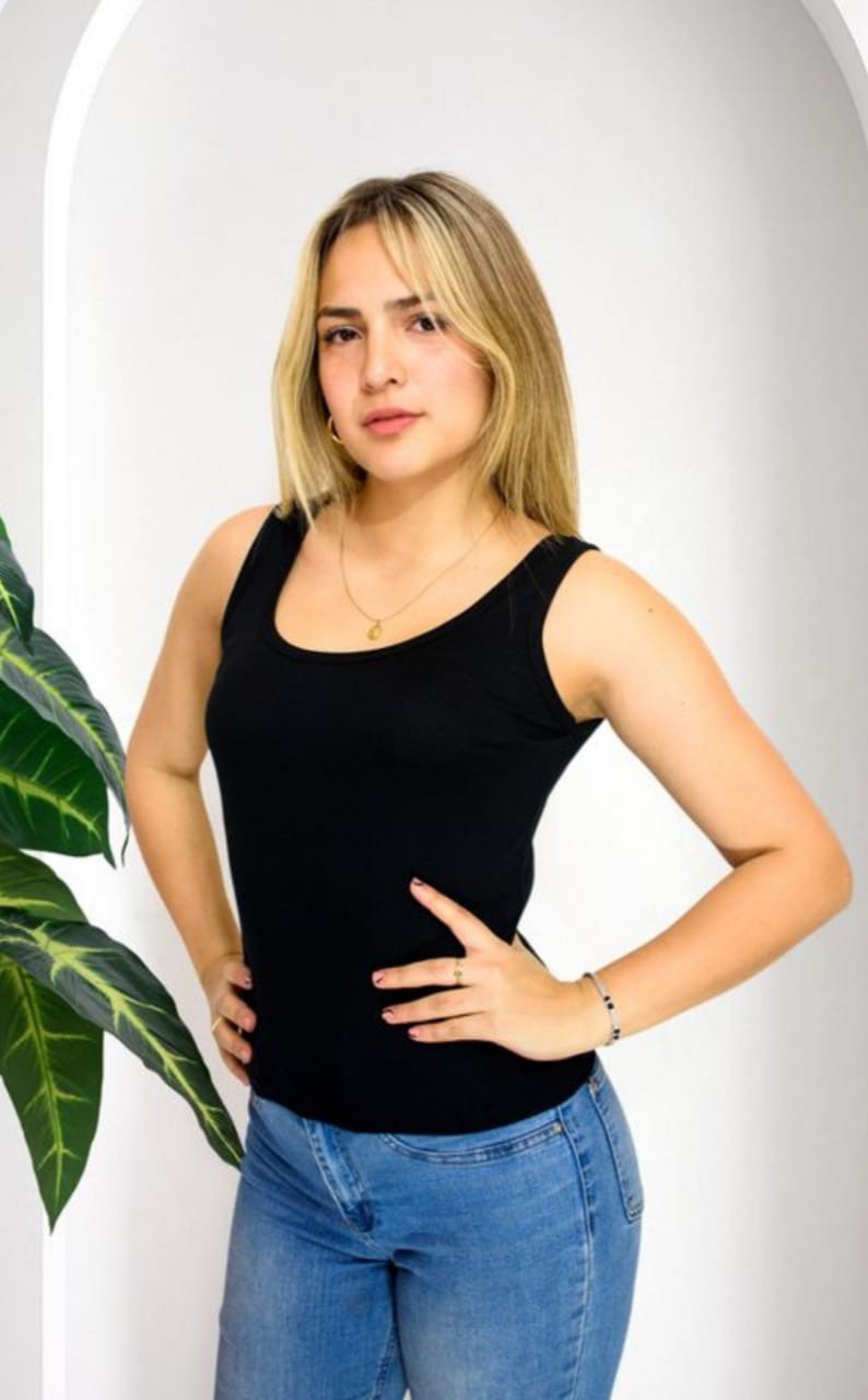 Musculosa Solera Cuello u - Imagen 2