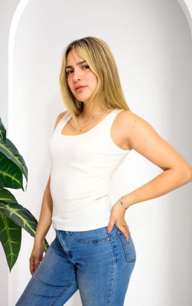 Musculosa Solera Cuello u - Imagen 4
