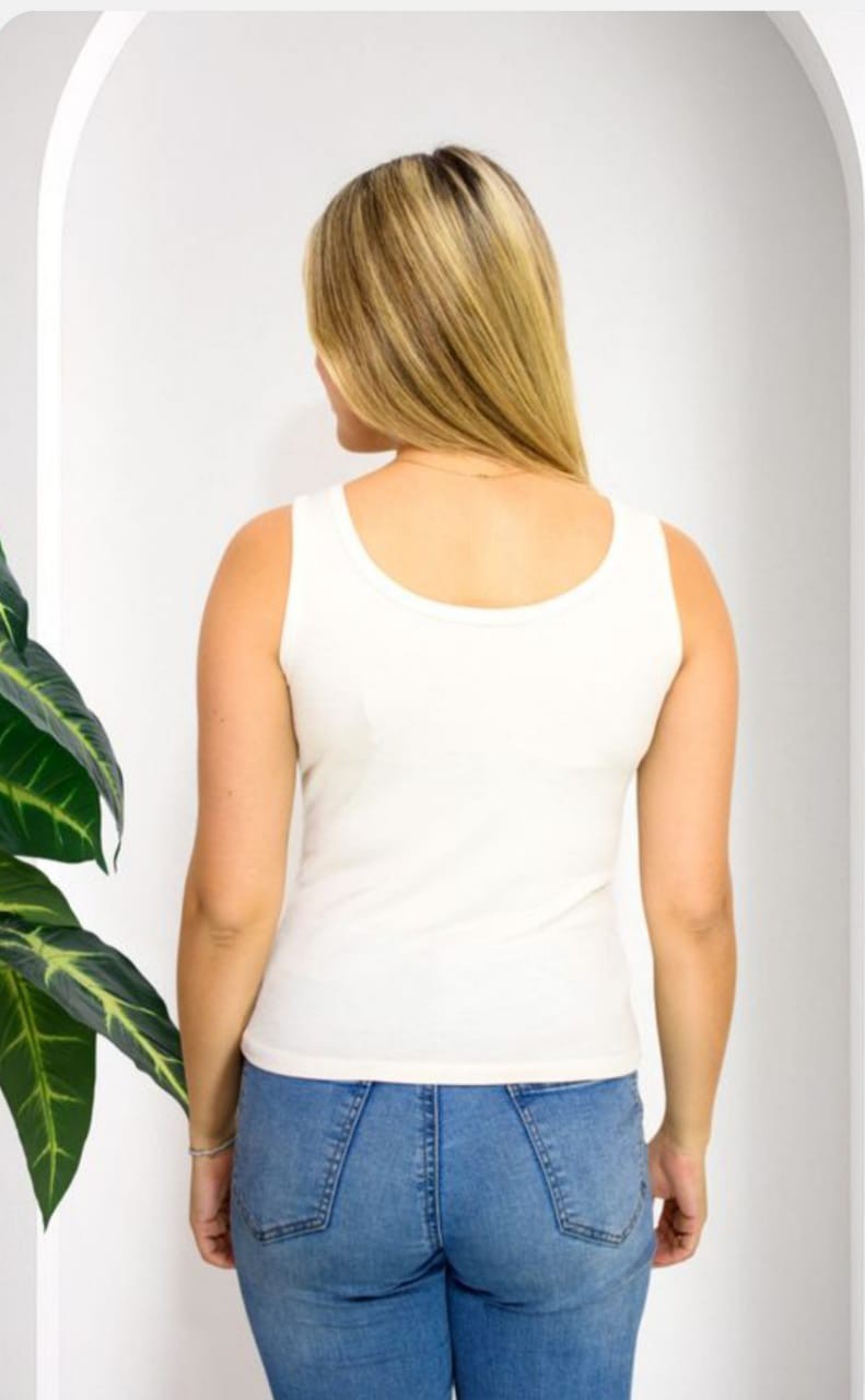 Musculosa Solera Cuello u - Imagen 5