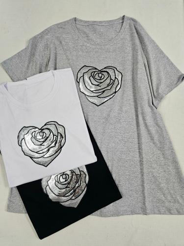Remera Plusize con  Brillos - Miniatura 2