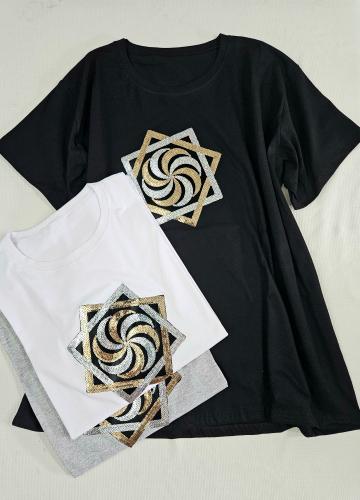 Remera Plusize con  Brillos - Miniatura 5