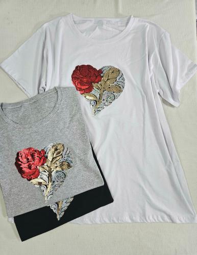 Remera Plusize con  Brillos - Miniatura 6