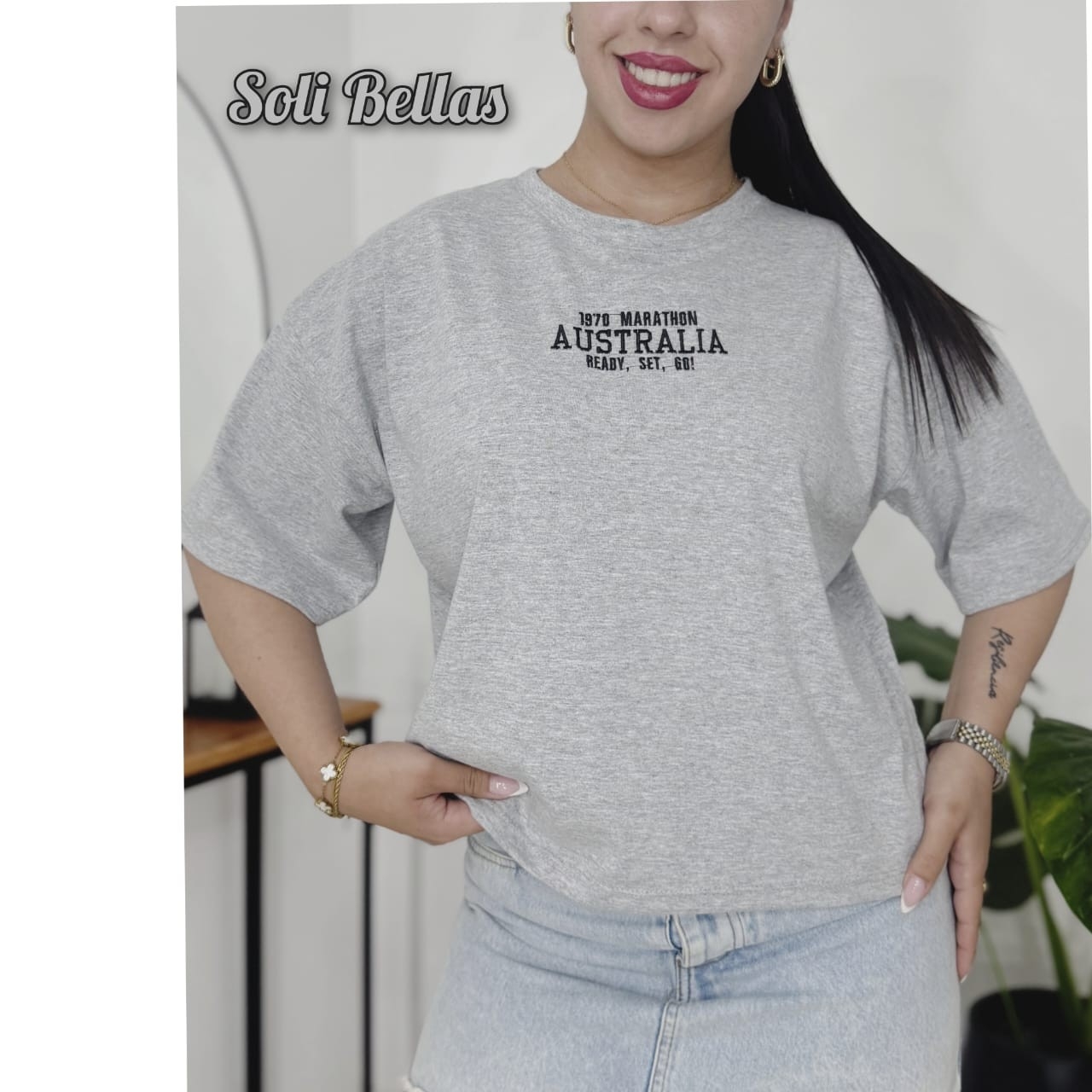 Remeras Bordadas Australia - Imagen 4