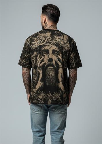 Remeras Grabado Láser Cristo