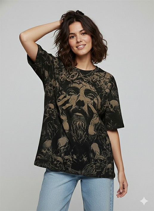 Remeras Grabado Láser Cristo - Imagen 3