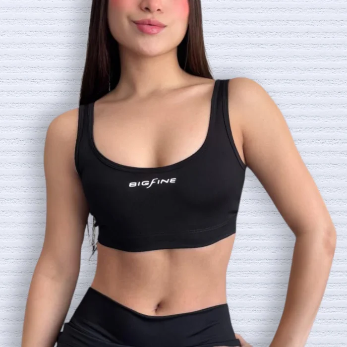 Top Bretel Ancho Espalda en u