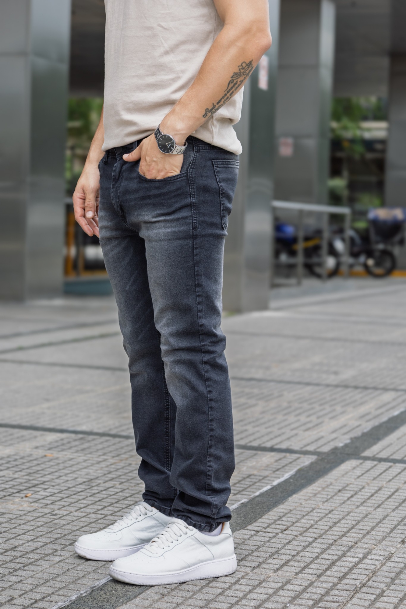 Semi Chupin Gris - Imagen 4