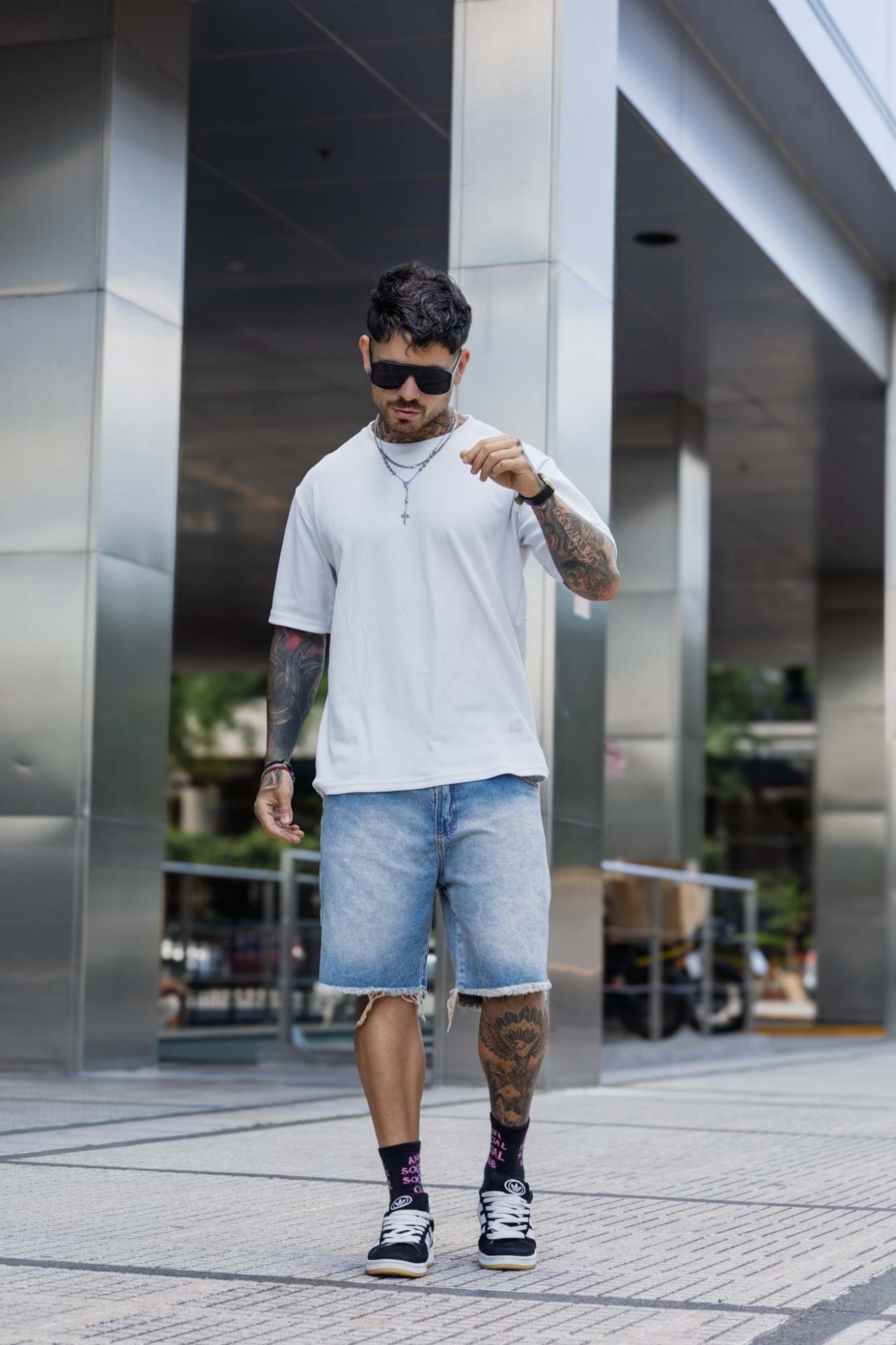 Bermudas Oversize de Hombre - Imagen 4