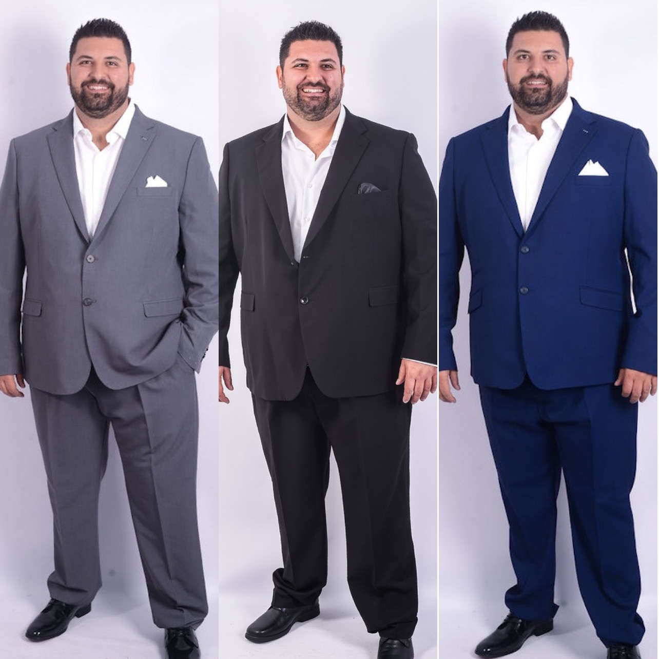 Traje de Hombre Talle Especial Negro - IMG_2677.jpeg