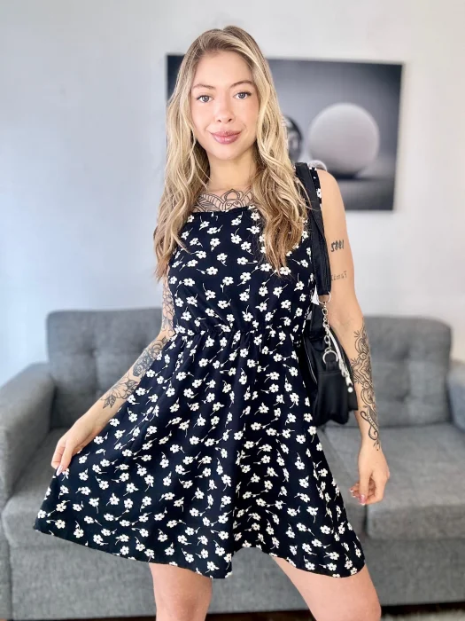 Vestido de Ploplin